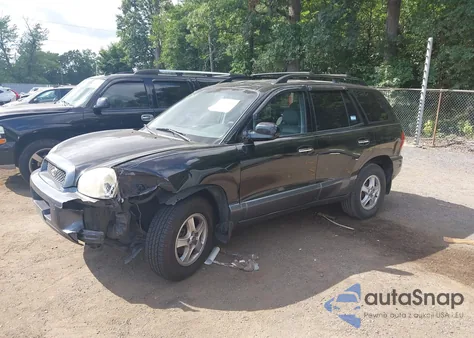 2002 Hyundai Santa Fe Gls/Lx z USA, uszkodzony, nr VIN KM8SC13DX2U185685